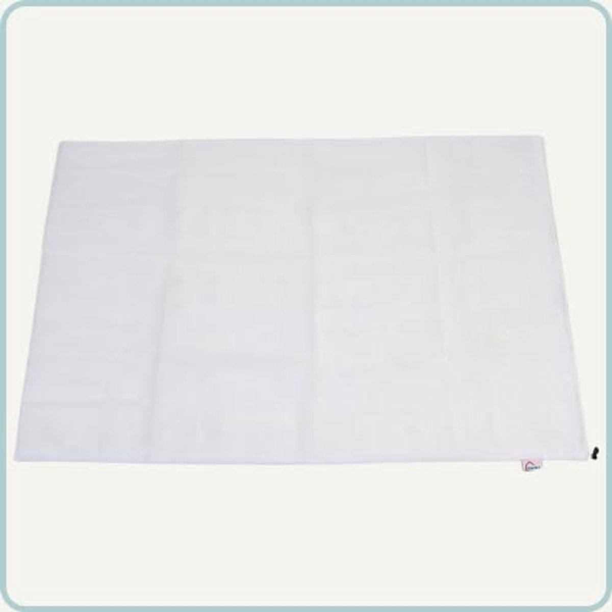 Waszak Groot XL - 60 x 90 CM - Wit - Treksysteem - Trekbandsluiting - Polyester - Wasnet - Laundry bag