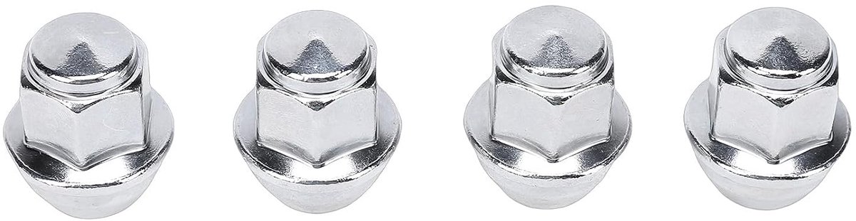 Moeren M12x1.5mm, 5114407 Vervanging voor Model, Lichtmetalen Velgen, Alleen Ontworpen voor Originele Wielen