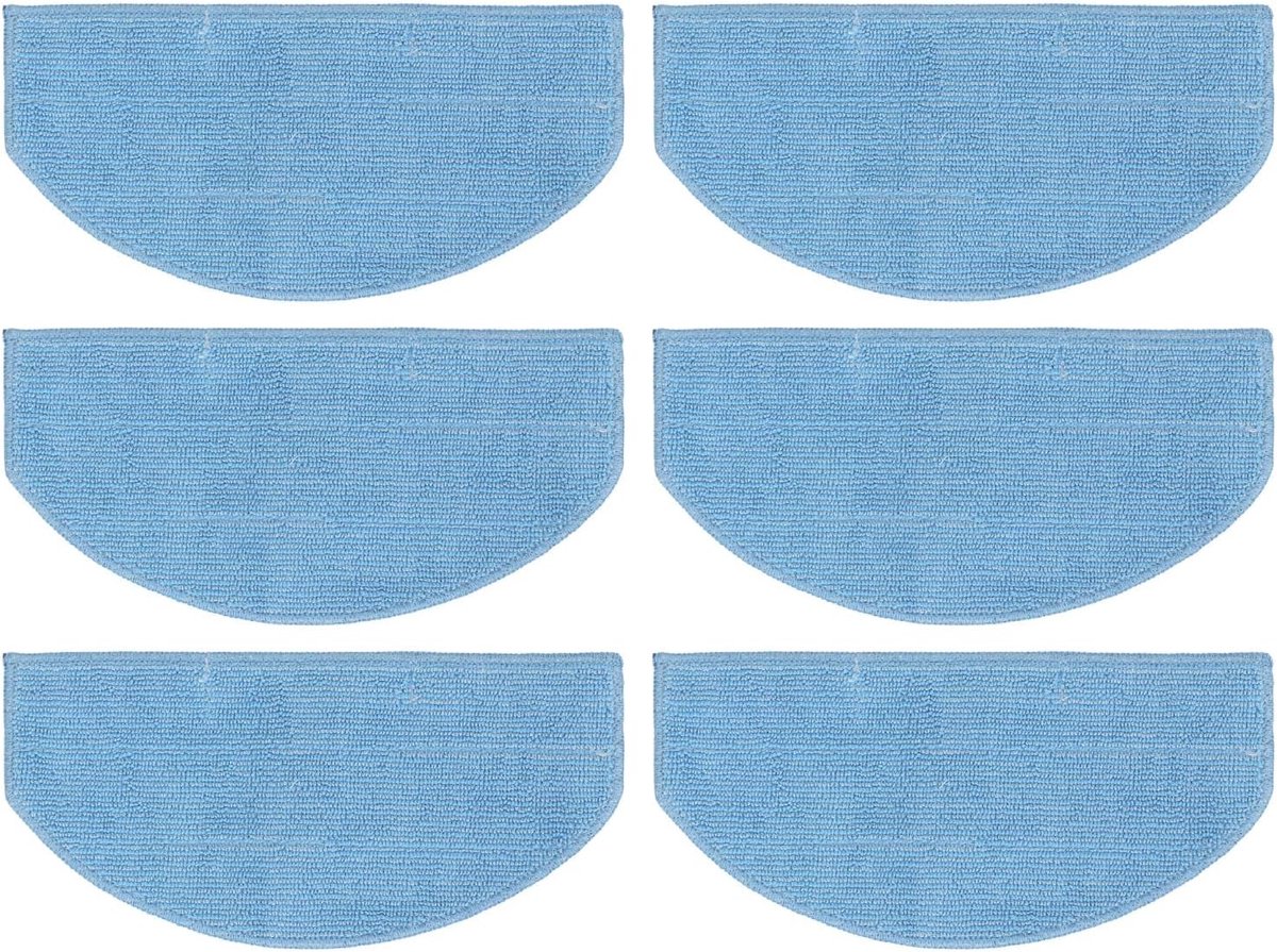 10Pcs Robot Stofzuiger Mop Doekjes Ultra Fijne Vezel Doek Dweilen Pad Vervanging Accessoires Voor Tikom G8000 G8000 Pro Voor Laresar Evol 3 tikom g8000 pro robot vacuums and mop Aspirapolvere robot