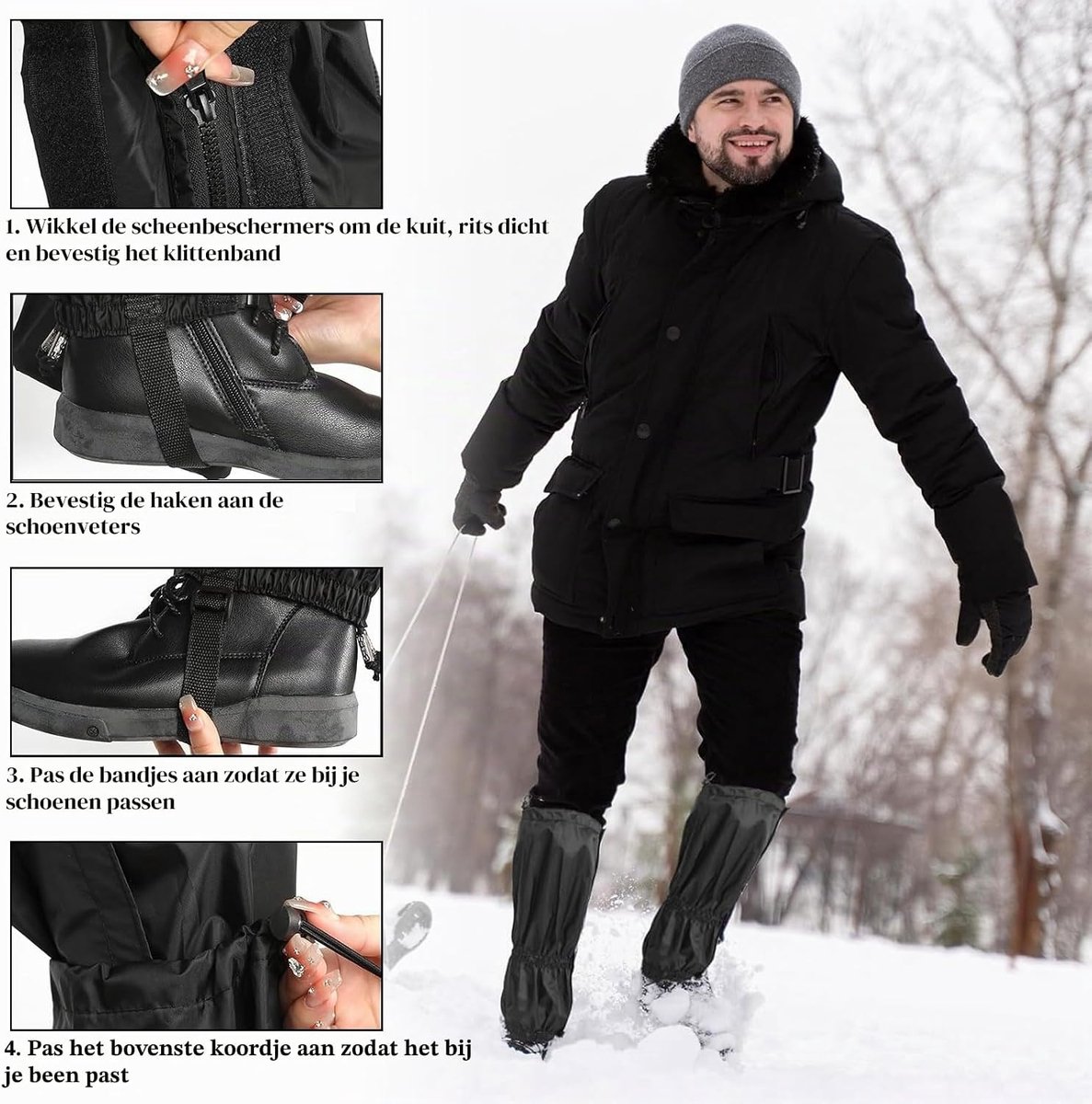 Beenkappen - Premium Beenwarmers Voor Mannen En Vrouwen, Perfect Voor Wandelen, SkiëN En Jagen - Sneeuwbestendige Beenwarmers