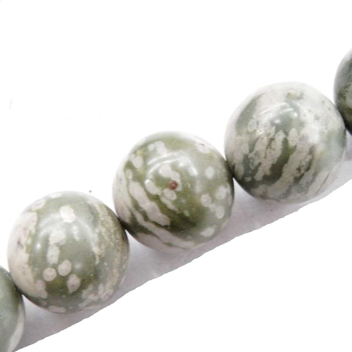 Kralen voor sieraden maken, verkocht per zak 5 strengen binnen (Peace Jade, 10mm)
