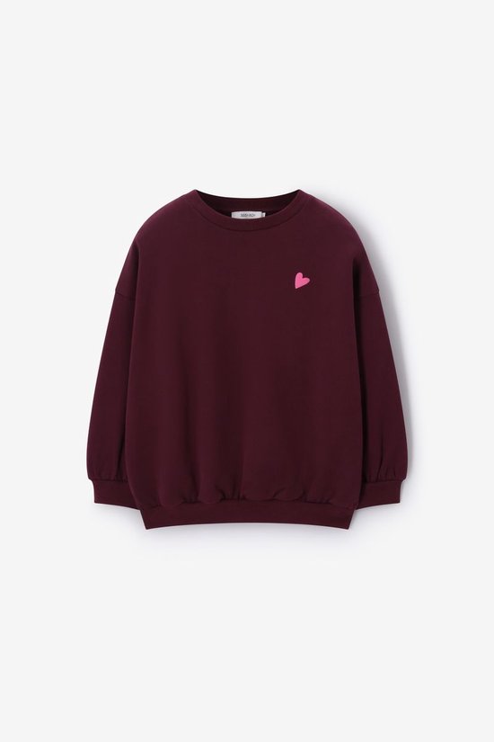 Donkerrode Oversized Sweater