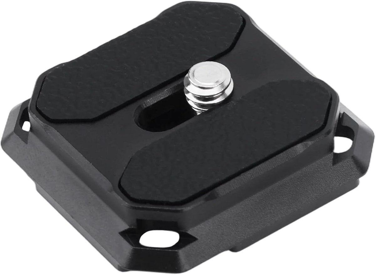 38 Snelkoppelingsplaat voor Arca Swiss, Camera Snelkoppelingsplaat met 1/4" Bevestigingsschroeven voor het Monteren van de Camera op een Statief Monopod Stabilisator Slider of Grip