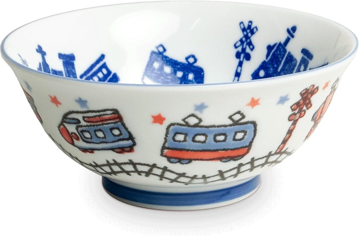 Udon bowl xl - Ressha - Ramen bowl - Udon bord - Snacksschaaltjes - Slakom - Noedels kom - Miso bowl - Soepkom - Ontbijtkom - Fruitschaal - Poke bowl - Mueslikom - Rijstkom - Salade kom