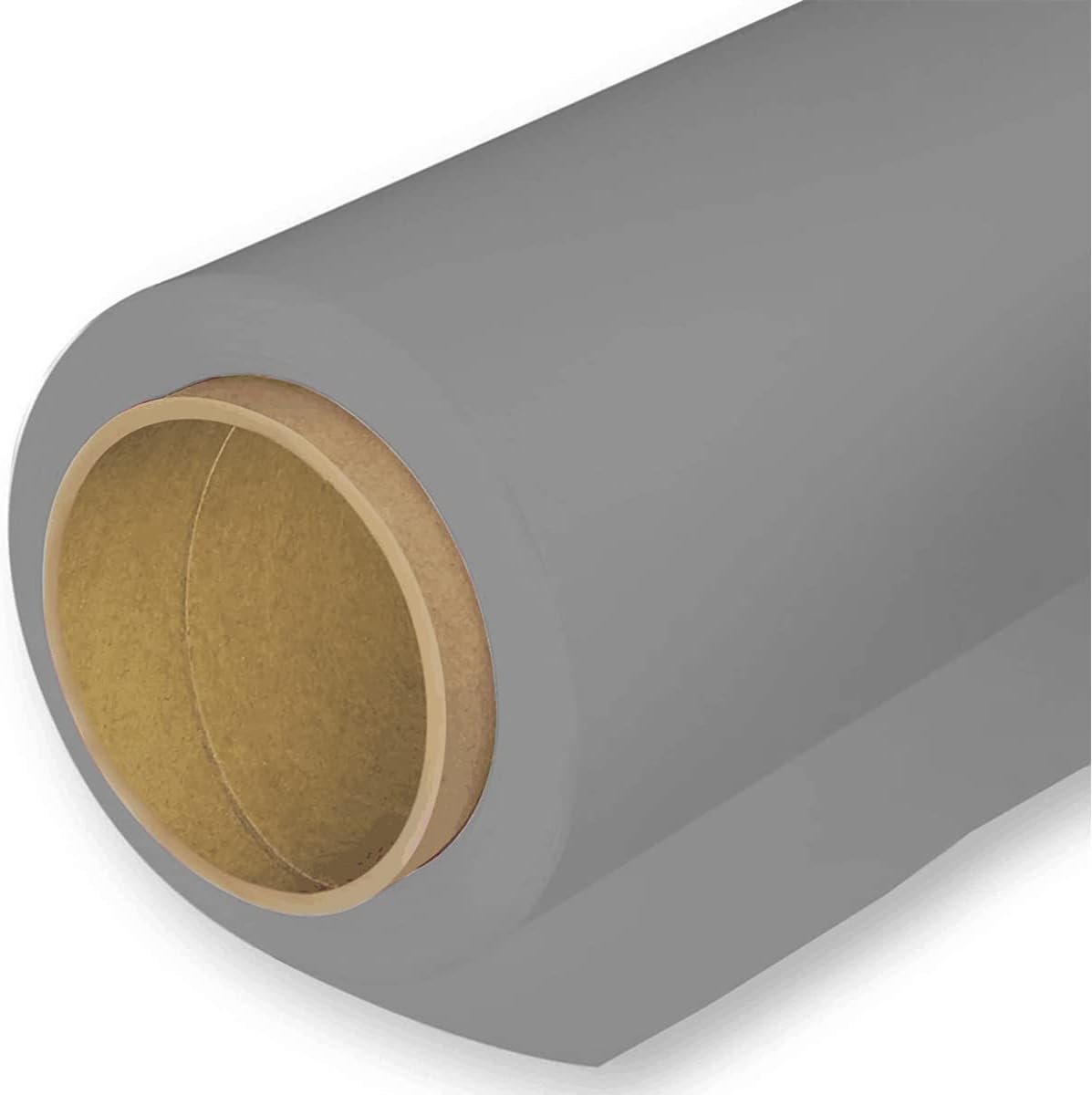 Geverfde naadloze achtergrond papier achtergrond achtergrond 1,35 x 10 m / 4,4 x 32,8 ft, neutraal grijs, 04, fotostudio papierrol voor portret, product, huisdier, familie