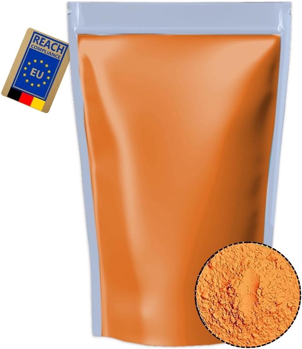 Oranje 700 gm Holi Gulal Poeder wateroplosbare Natuurlijke festival fotoshoot Rangoli Kleuren regenboog poeder heilige kleur tas foto's kleurrijke set dieren baby douche bruiloft Zomer kampen
