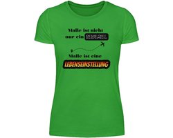 Is een levenshouding Party Mallorca - damesshirt