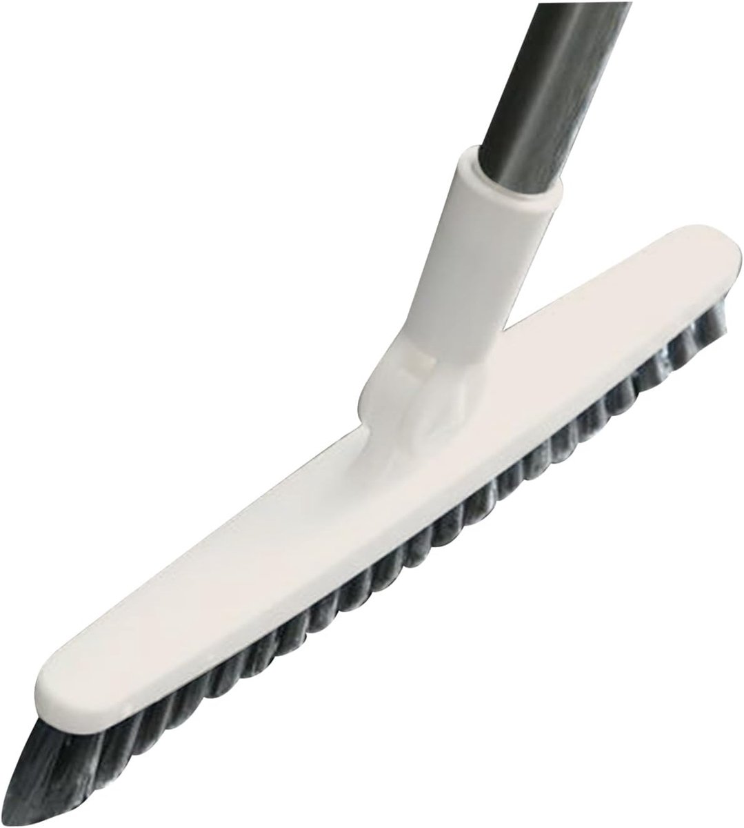 Dailygoods- Voegenreinigingsborstel met lange handgreep - Reinigingsborstel - Kunststof - Hardnekkig vuil - Diepe scheuren - Lichtgewicht 230 gr