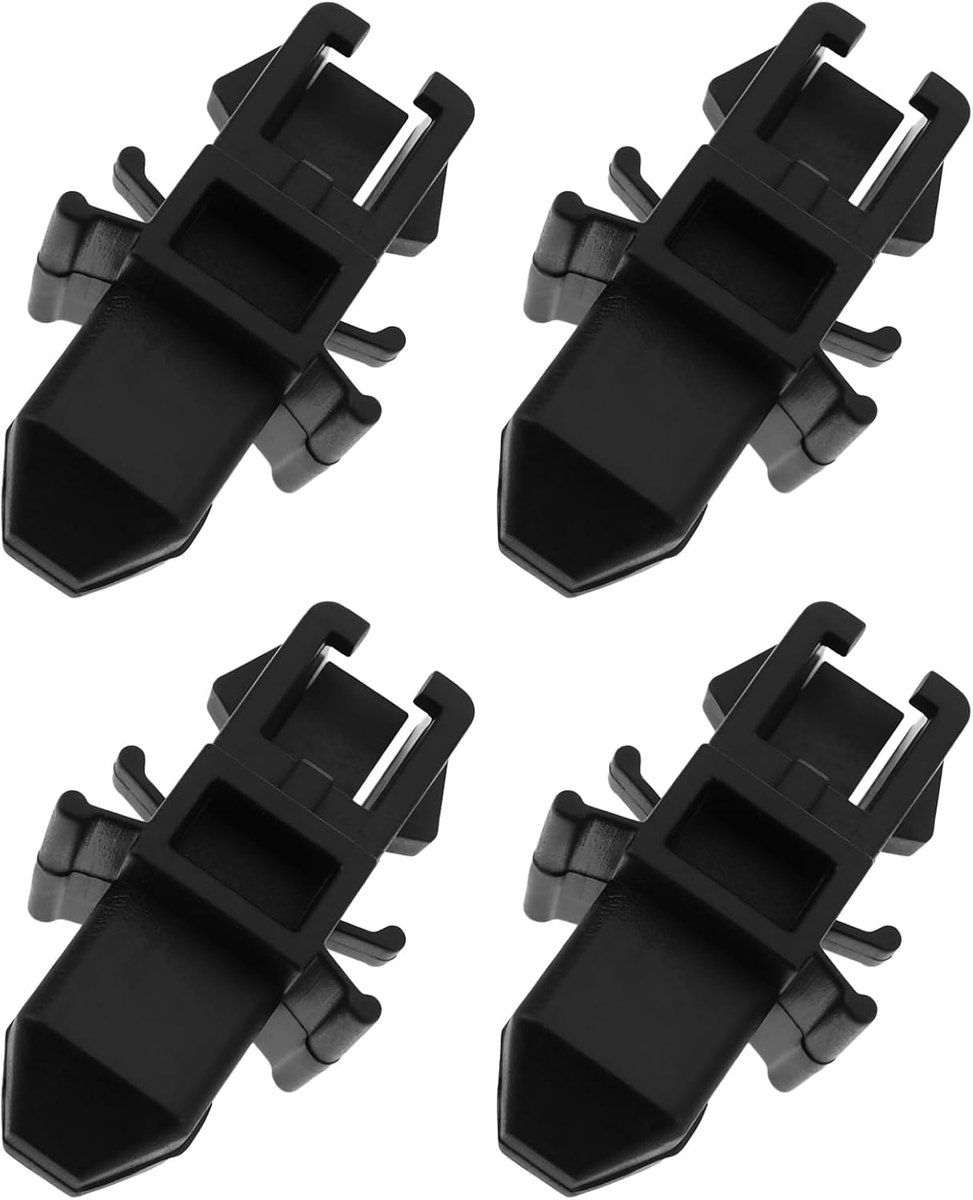 Dailygoods- Grillehouder Clips 4 Stuks - Compatibel met Subaru Legacy/Forester - Kunststof - Eenvoudige Installatie - Onderdeelnummer 91017AA010 - Duu