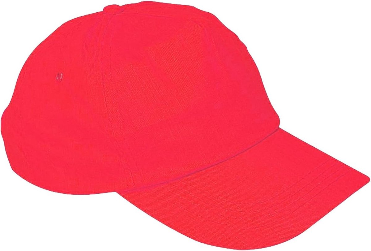 Jongens Meisjes pet Baseball Cap Hut Kinderpet TM, rood, S