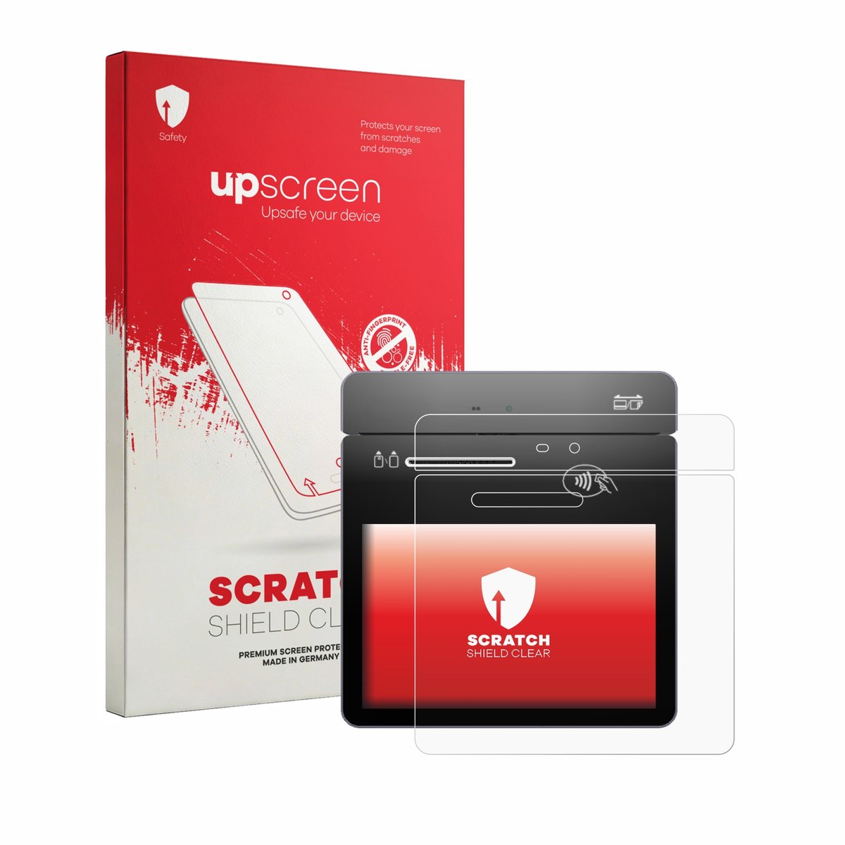 upscreen - Screenprotector voor Pax A3700 - Folie Beschermfolie transparant