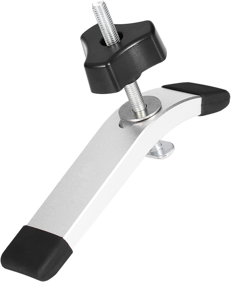 T-rail-klemhouder met voorgeboorde bevestigingsgaten voor T-groef houtbewerkingsgereedschap tafelzaagaccessoires (1 x Whole Clamps Set)