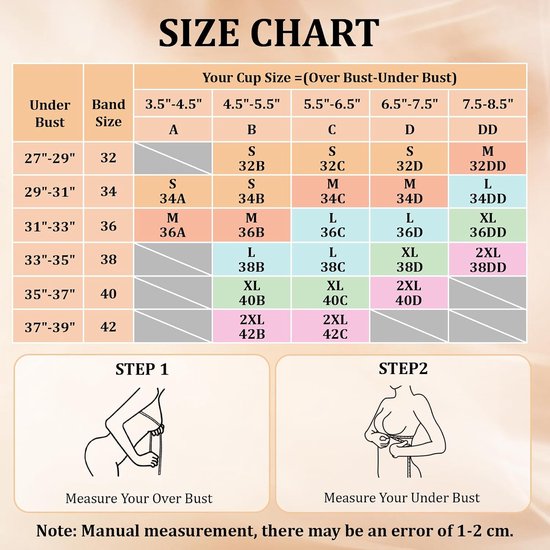 Bras voor vrouwen UK, Draadloze Jelly Bra Naadloze Diepe V Zachte Comfort Push Up BH, voor Grote Verzakkende Borsten Dames Dagelijks Dragen T-shirt — afbeelding 4