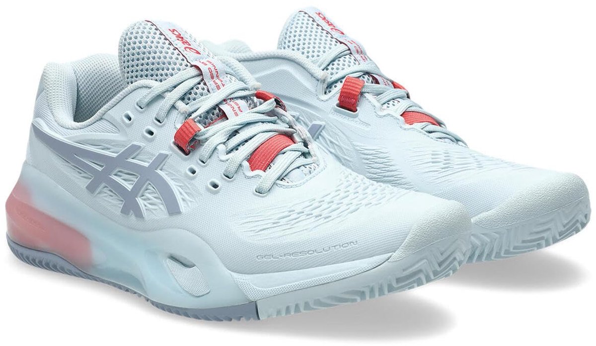 ASICS GEL RESOLUTION X CLAY Tennisschoen Azure Heather 8 5 Grijs