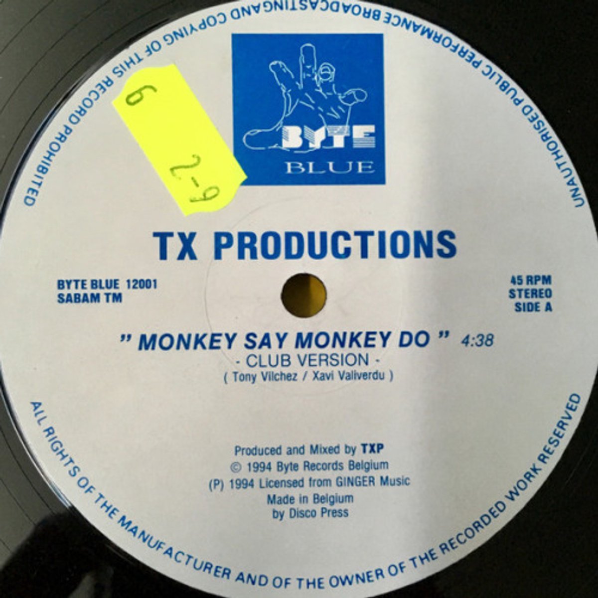 Tx Productions - Monkey Say Monkey Do