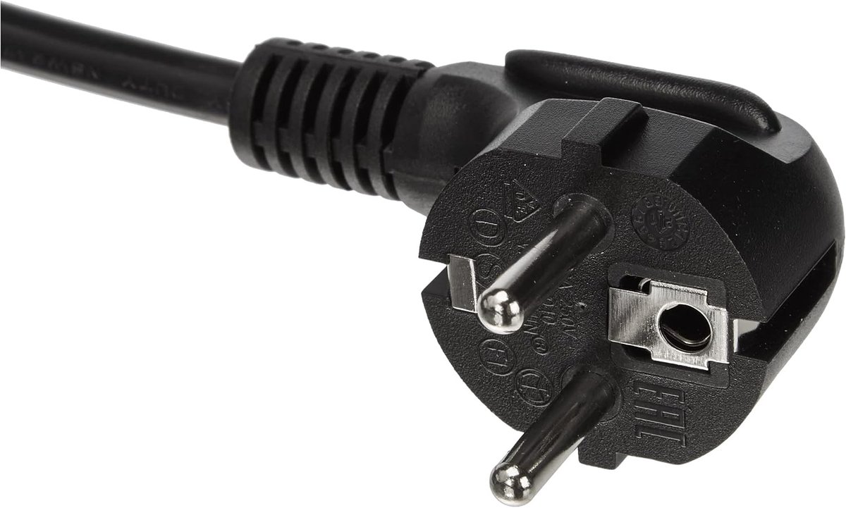 1M C5 Laptop vermogen kabel (IEC60320C5 tot CEE 7/7) 3 Foot Cloverleaf vermogen Cord