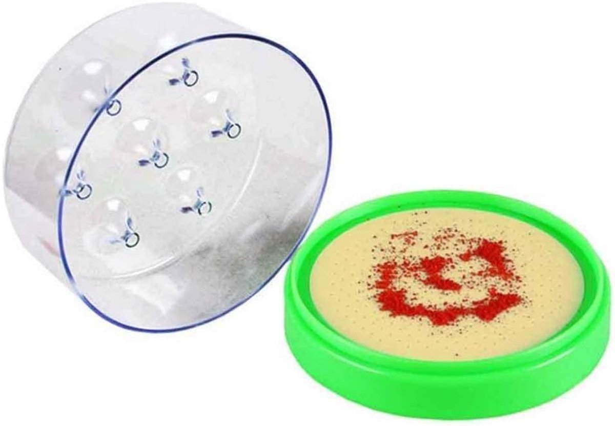 Automatische vliegenverdelger, vliegenval voor binnen, voor huishoudelijk gebruik en keuken, vliegenval voor PP Catcher Fly Killer (wit en groen)