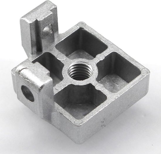 (6 stuks) 3030 M12 Voet End Connector Floor Mount Base Beugel voor T Slot Aluminium Extrusie Profiel — afbeelding 4