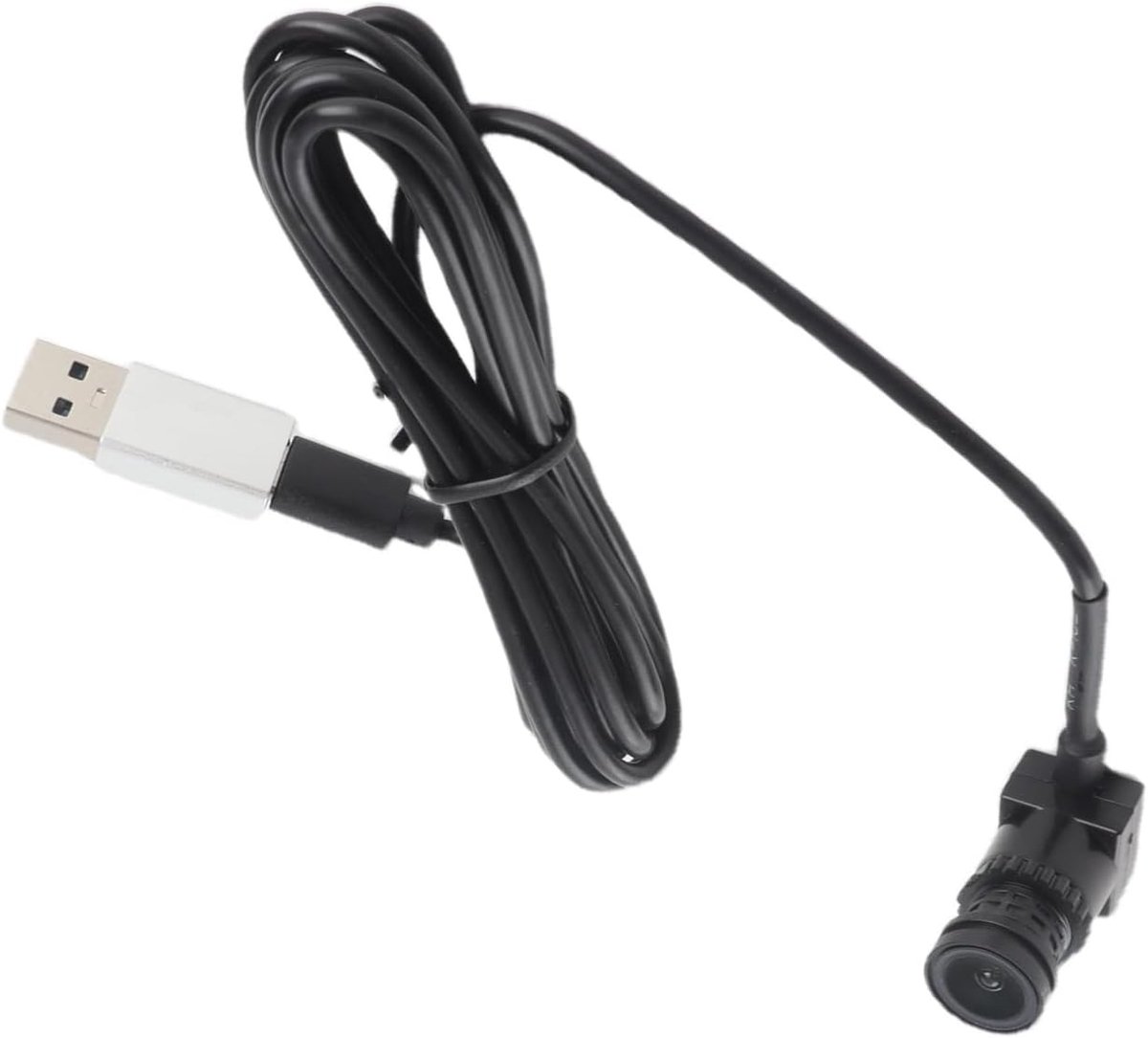 Webcam, 1080p Type C Webcam USB -camera met Microfoon voor Laptop, Smartphone, voor Live Streaming, Vergadering, 1,5 M Kabel
