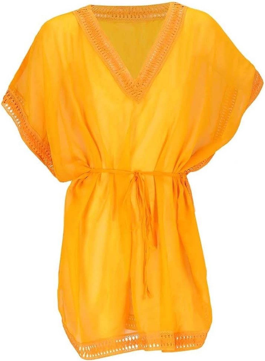 Dames - Overtop - Strandjurk - Zomerjurken dames - Zomerjurk dames volwassenen