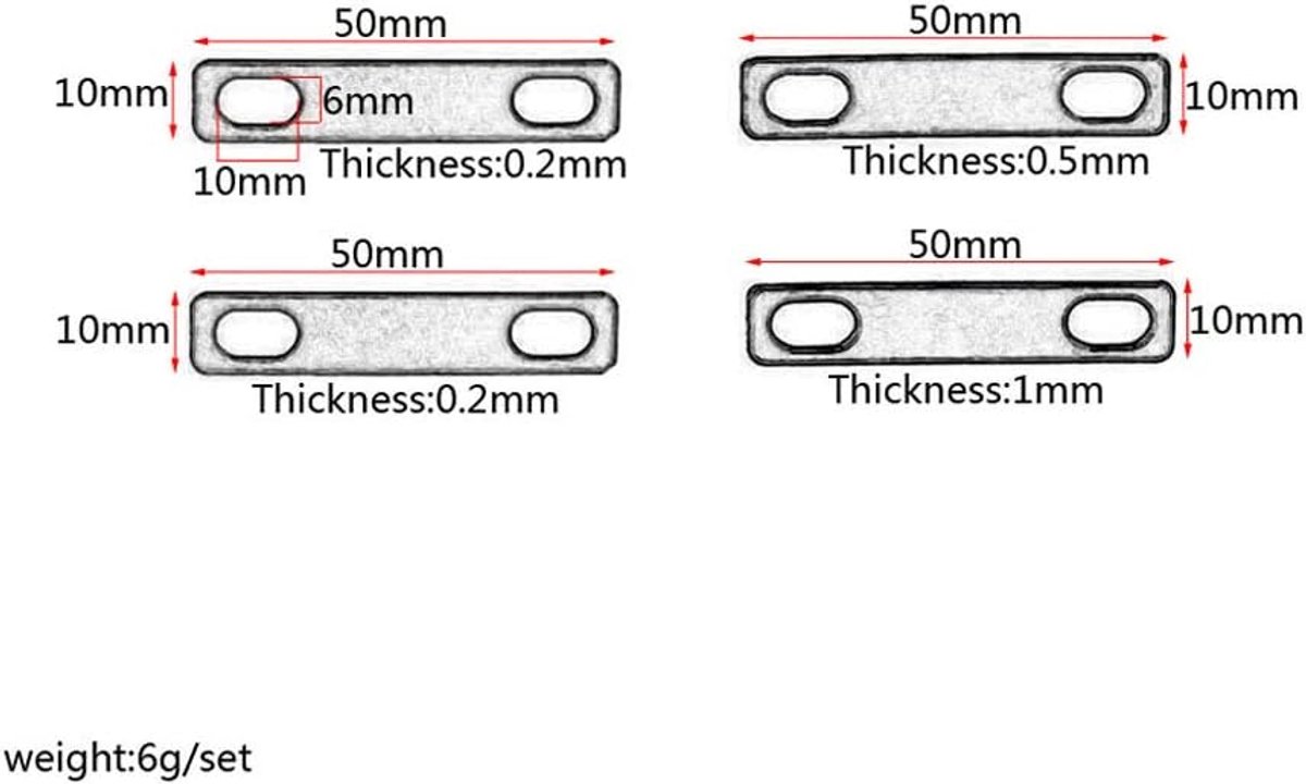 4-delige compacte gereedschapsset, eenvoudige montage, accessoires, vervangende hoogteverdichting, gitaarhals-sluitring, basgeluid, duurzame verbinding, messing, chroom