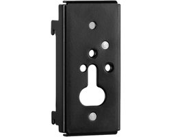 Muursteun voor Bose vrijwel onzichtbare 300 draadloze surround speaker lifestyle 550 600 soundbar muurbeugel luidsprekerhouder met schroefset - zwart