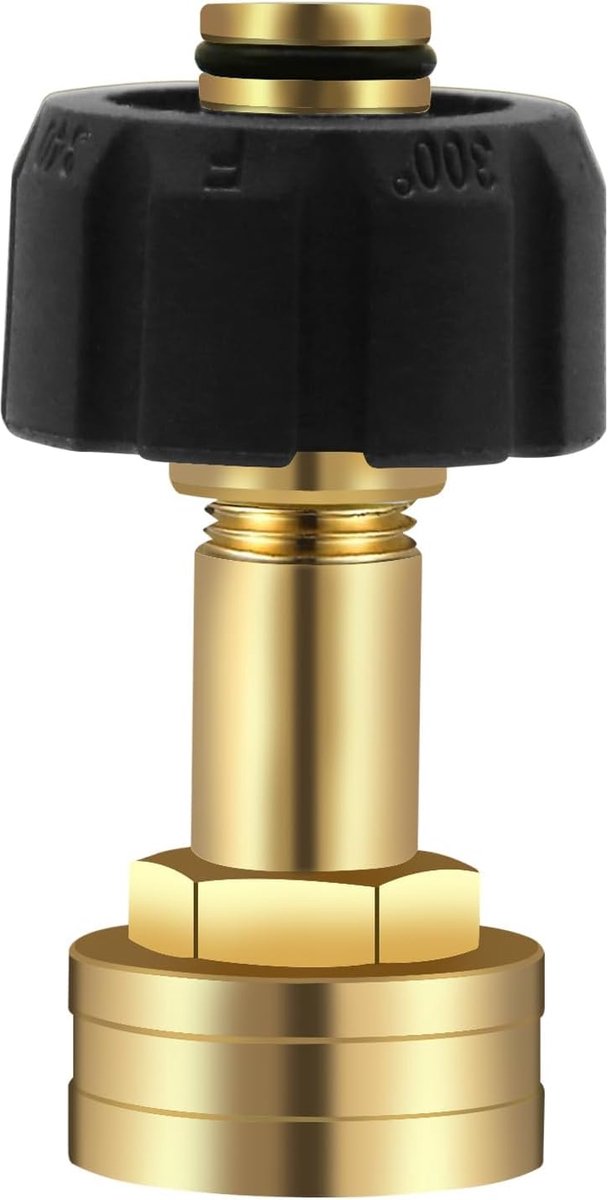 Extension Koperen Connector Vrouwelijk naar Vrouwelijk Slang Adapter, Hogedrukreiniger Accessoires, Quick Connect Slangkoppelingen, Tuinslang Quick Connect Hogedrukreiniger Slang Quick