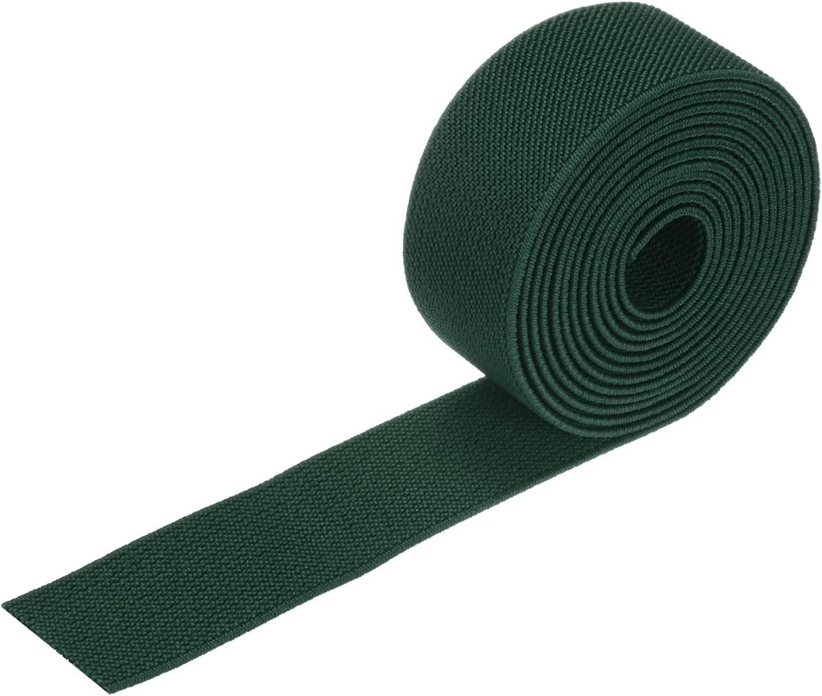 Elastische banden om te naaien, 3 cm rol van hoge elasticiteit gebreide elastische spoel, elastisch voor naaien tailleband/pruiken/broeken/knutselwerk, doe-het-zelf elastisch lint