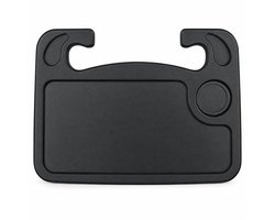BukkitBow - Autotafel - Auto Dienblad en Laptoptafel voor aan het Stuur - Draagbaar Auto Bureau - Zwart