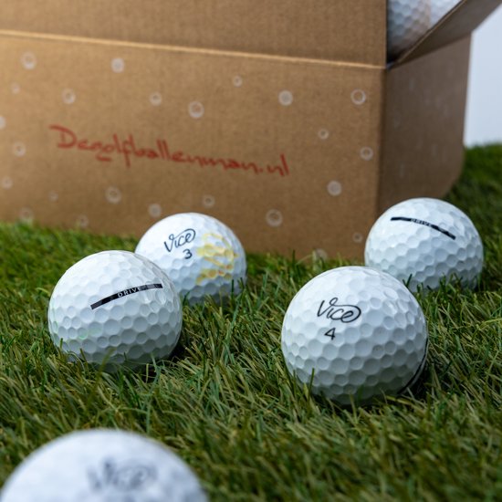 Vice Drive - Lakeballs - 25 gebruikte golfballen - wit — afbeelding 2