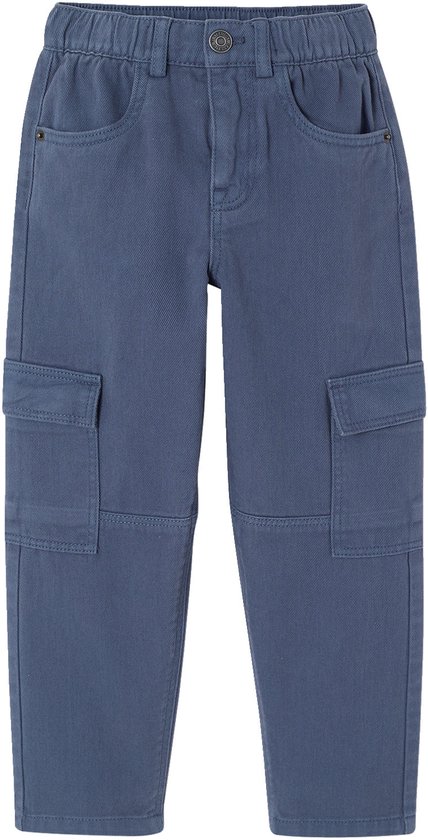 Cargo broek jongen jeansblauw