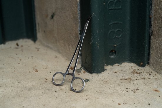 Ultimate Curved Forceps 10cm / 4'' - Onthaaktang — afbeelding 4