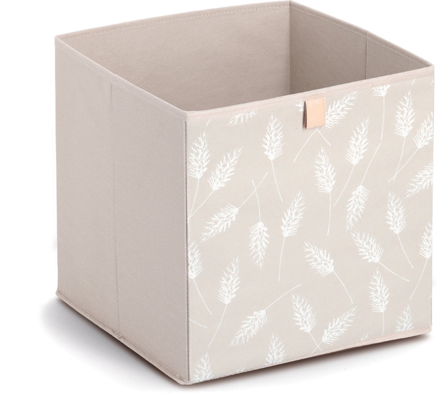 ZELLER - NATURE BOX opbergdoos, 32 x 32 x 32 cm - beige