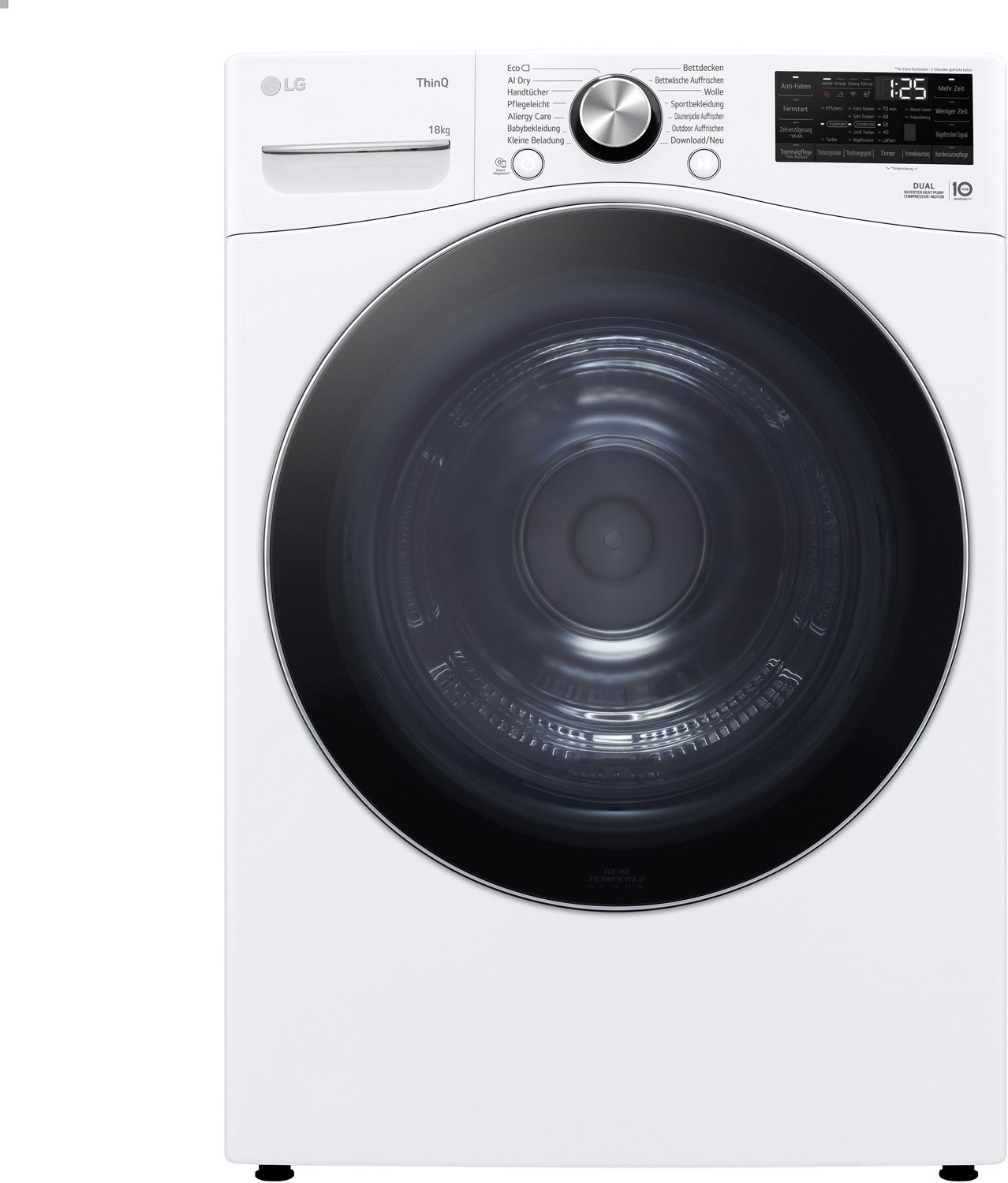 LG RH18U8AVCW - Warmtepompdroger wit