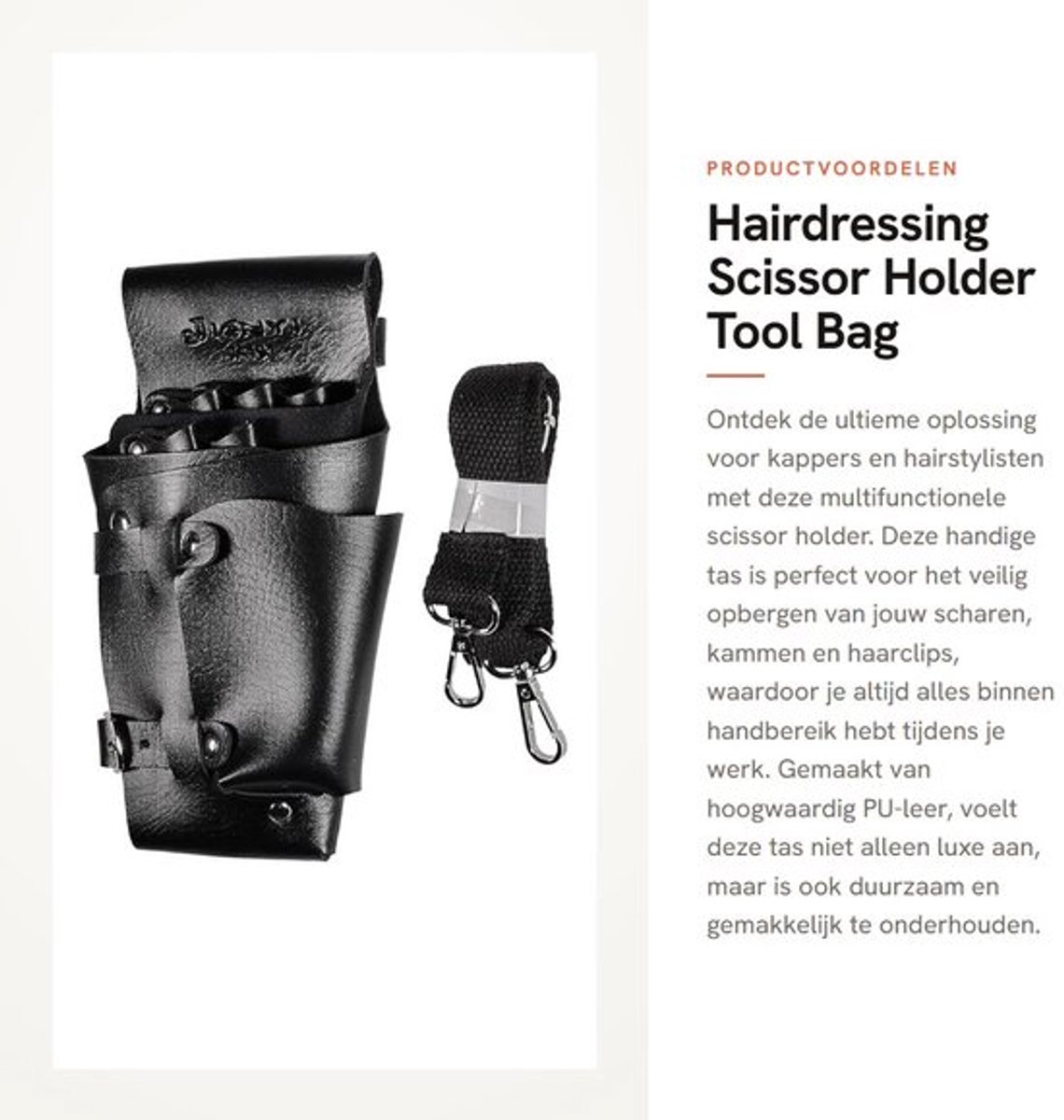 Fanny Pack - Dailygoods- Schaarhouder met diverse vakken