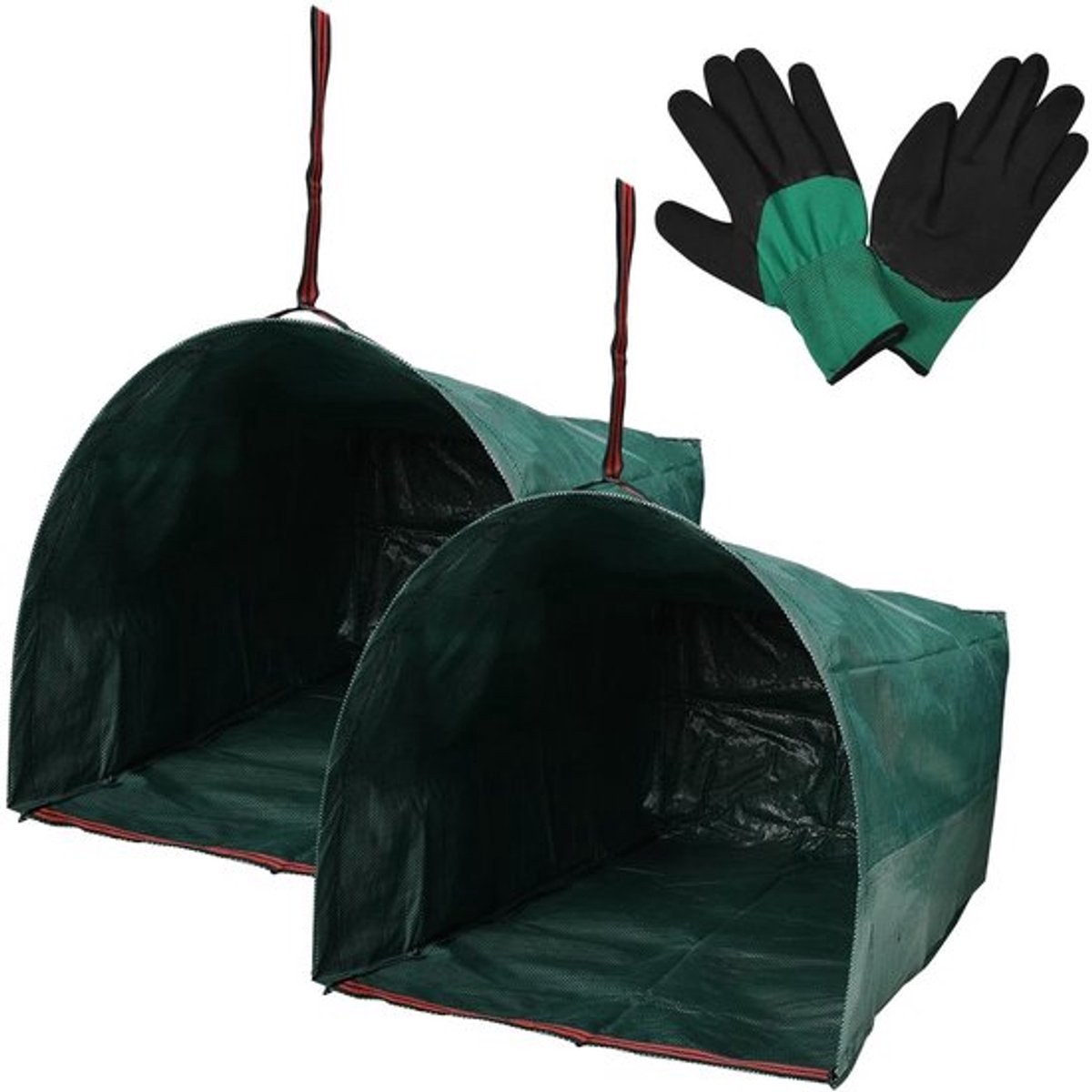 Dailygoods- Tuinafvalzakken 270 Liter - Scheurvast - Waterdicht - Herbruikbaar