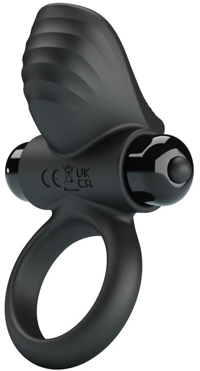PRETTY LOVE - ADRIEN VIBRATING PENIS RING 10 FUNCTIONS BLACK