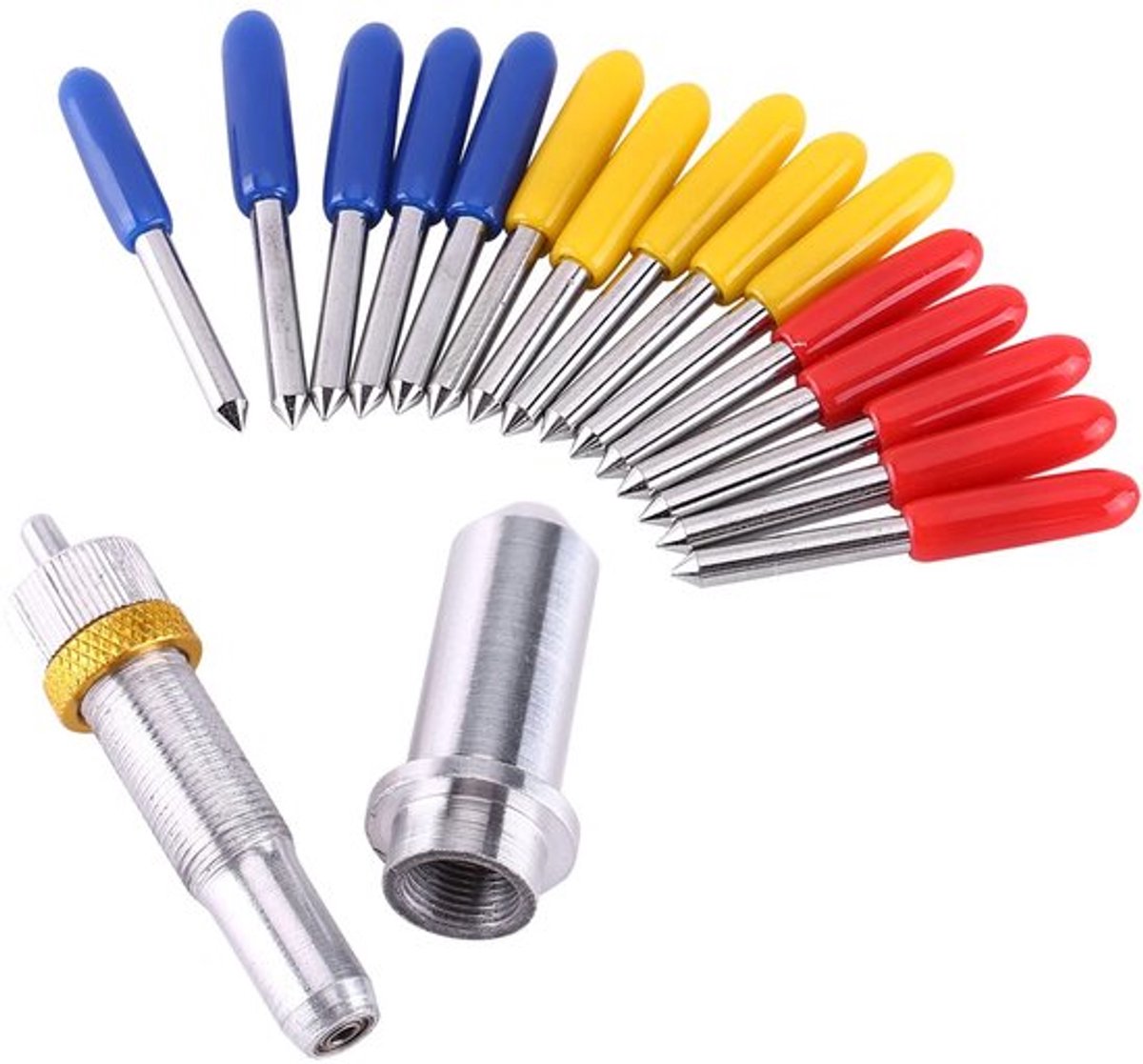 Dailygoody - Summa Snijbladen 15 Stuks - Tungsten Staal Plotter Snijgereedschap 30