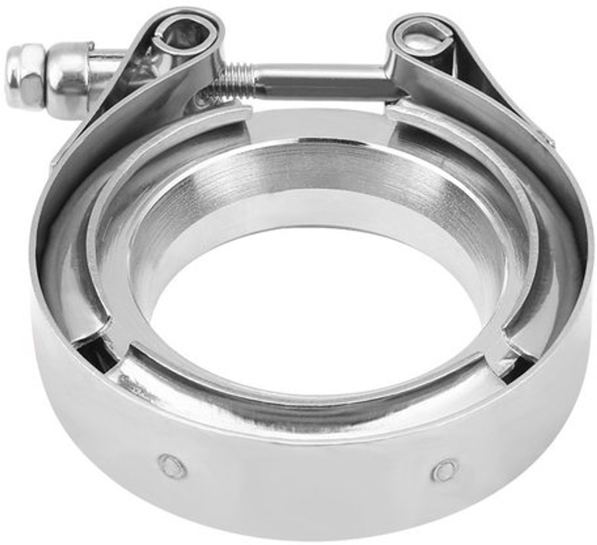 Dailygoody - V-band klem flens set - Turbo exhaust downpipes - 2 tot 4 inch