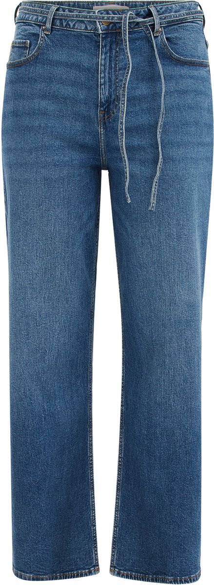 WE Fashion Dames wide leg jeans - Curve