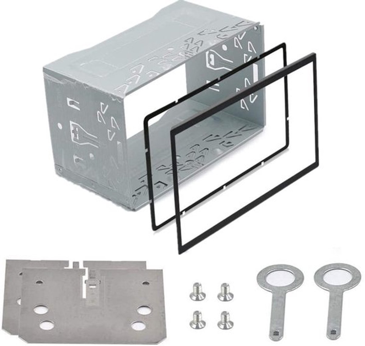 Allecto - Universeel 2 Din Auto Radio Chassis met