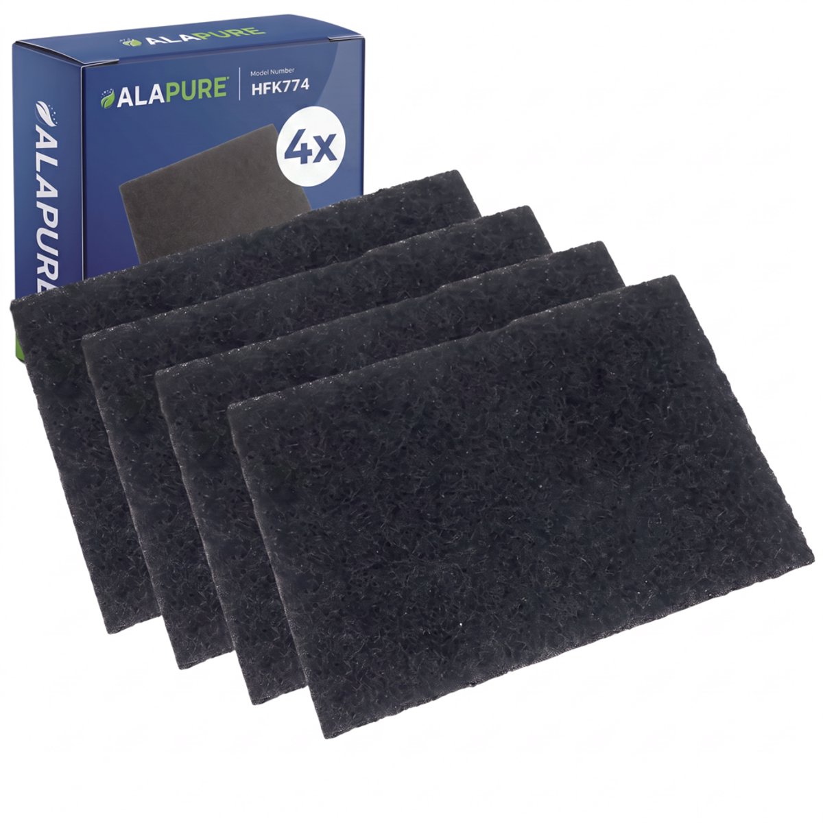 4x Koolstoffilter voor Fagor 74X5226