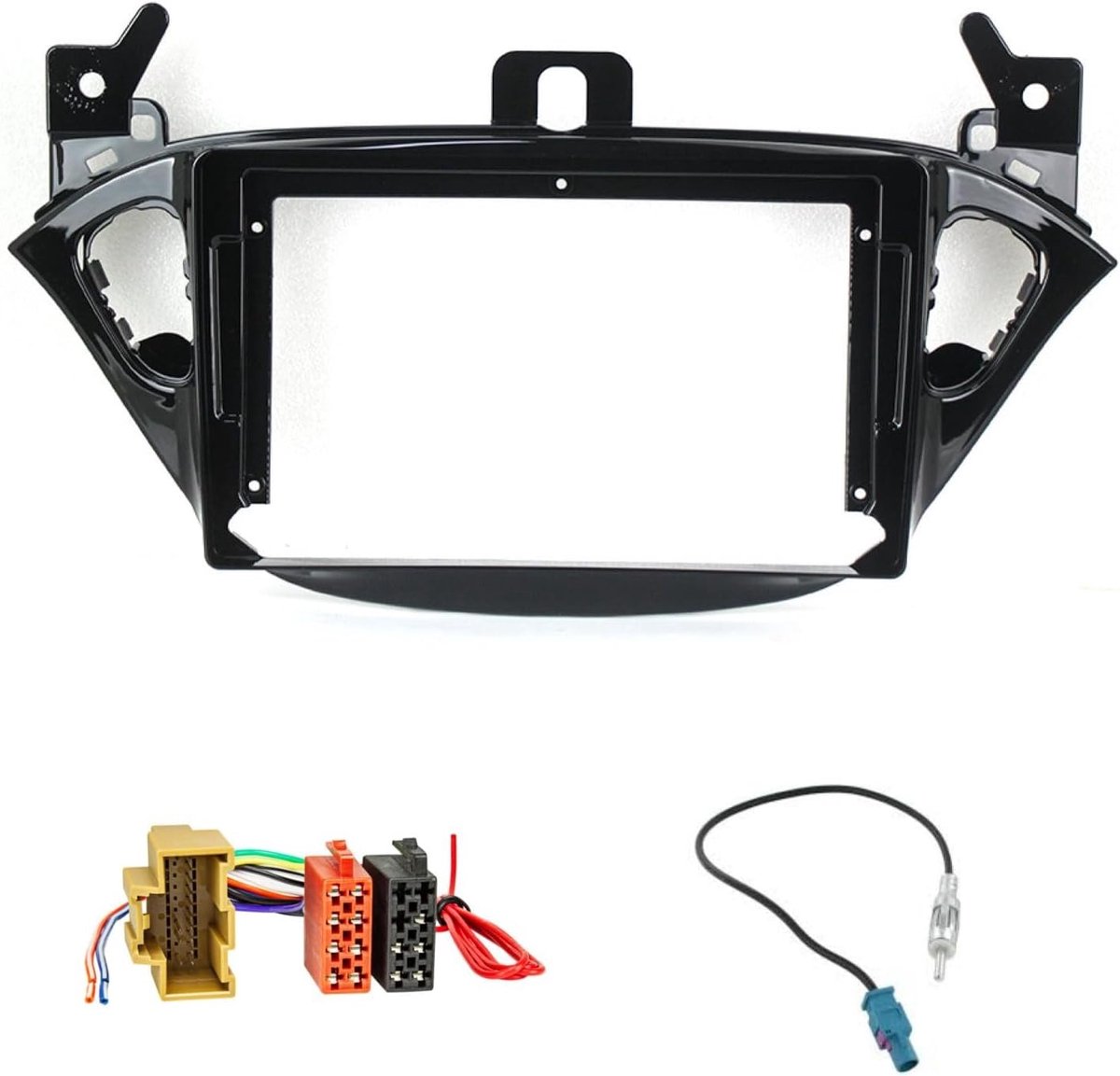 Radio panel kit 9" inchesbevesitigingskitFront Panel Frame Fit For Opel Corsa 2015-2019, Adam 2013-2016 - ShopVlot