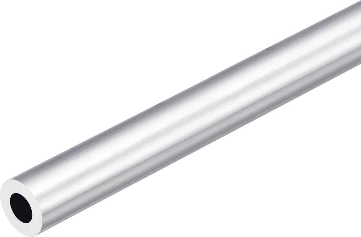 DMiotech (14mm OD x 8mm ID) 6063 Aluminum Round Tube 300mm Length Industry Metal Tubing For Machinery Frame - ShopVlot