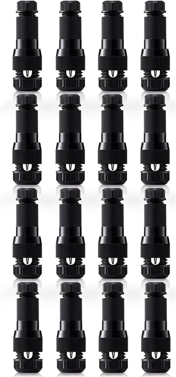 16 Piece Set Low Voltage Cable Connectors, 12-16 Gauge Landscape Lighting Cable Connectors for Landscape, Path - ShopVlot