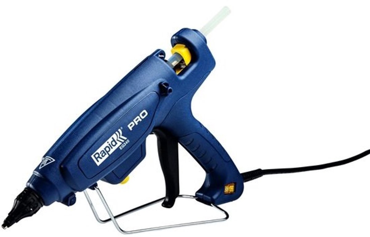 Industrieel lijmpistool - Heetlijmpistool - Voor grote klussen - Snelle opwarming - Voor 12 mm-lijmpatronen - Blauw