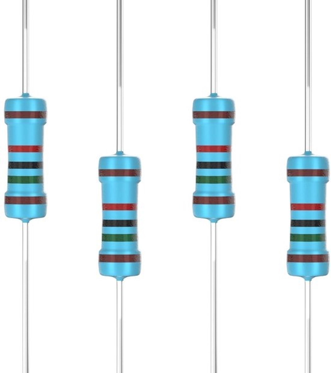 Weerstand 15K ohm - Elektronische component - Voor circuitontwerp - 1% tolerantie - 1/2W vermogen
