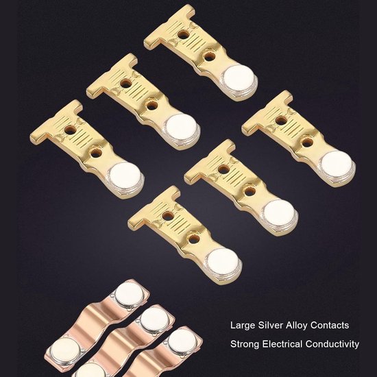 Driepolige AC Beschermschakelaar 380V 25A, Koper Spoel met Zilver Contact, Normaal Open Circuitsysteem voor Afstandsbediening en Veiligheid — afbeelding 3
