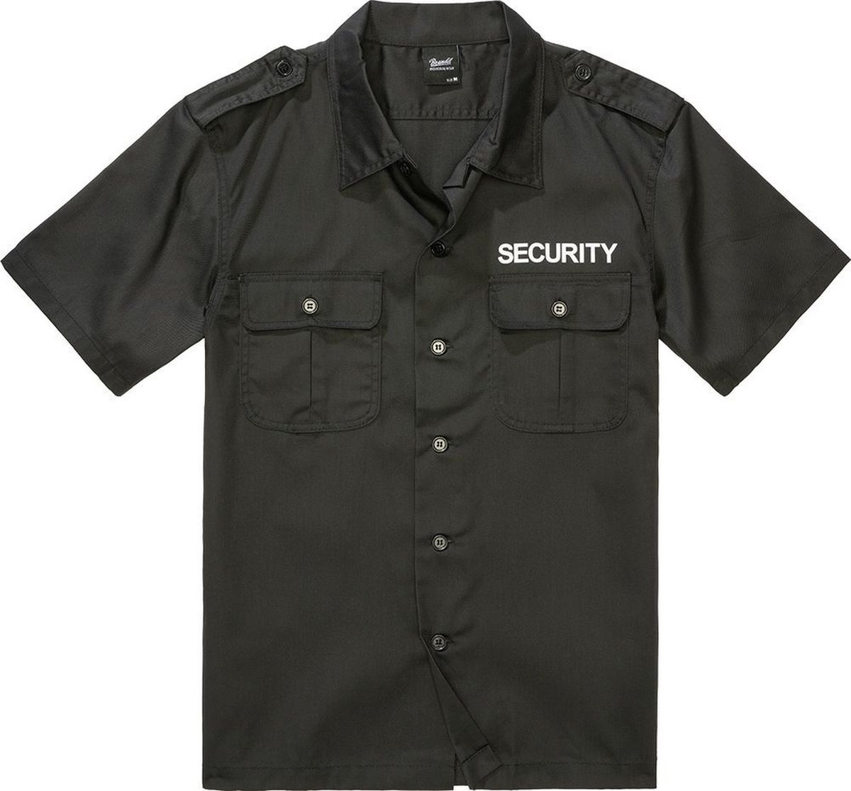 Brandit - Security US Overhemd - L - Zwart