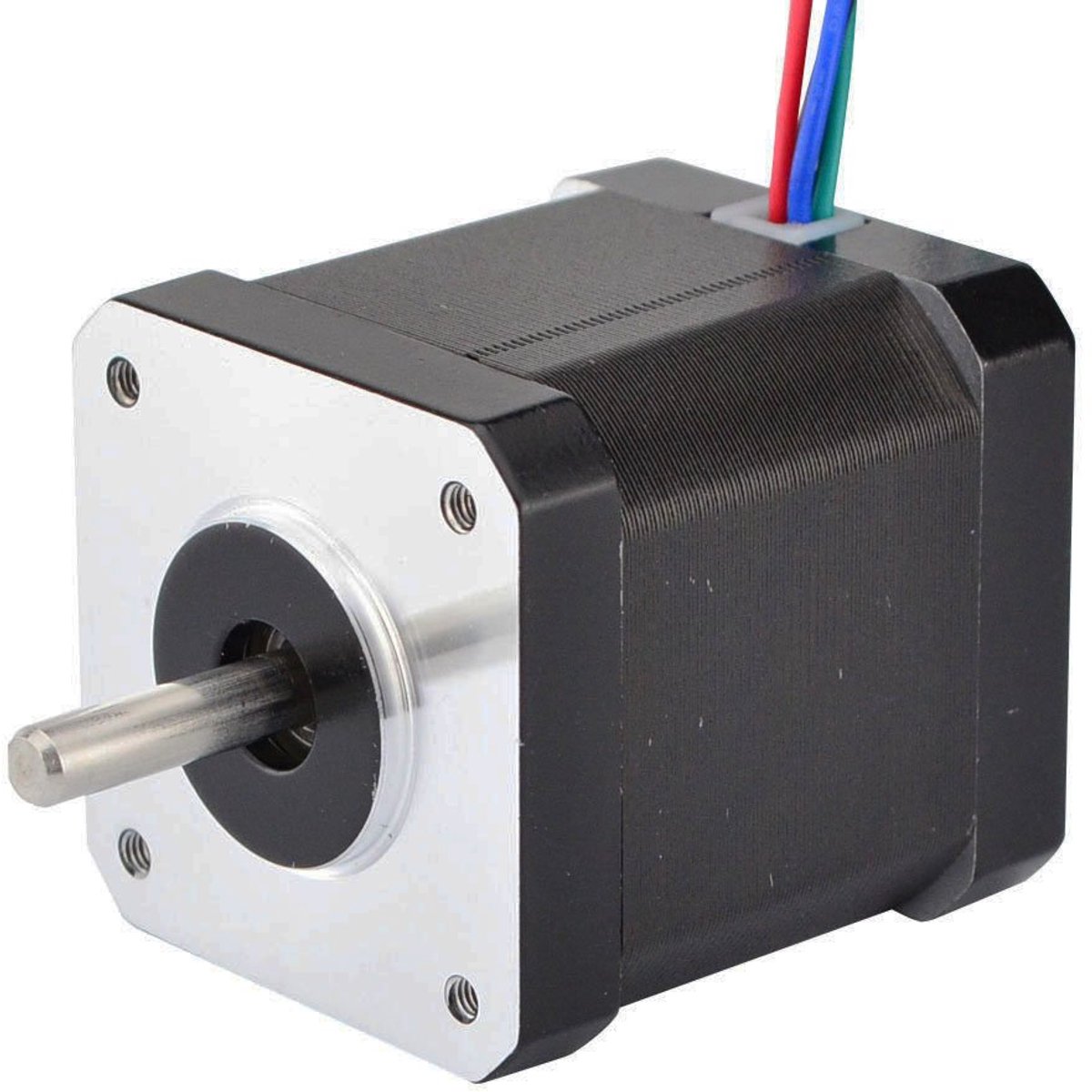 Stepper motor Nema 17 44 Ncm - bipolair 0.9 graden - 4-draden 1.68A - ideaal voor 3D-printer en CNC-machine - ShopVlot